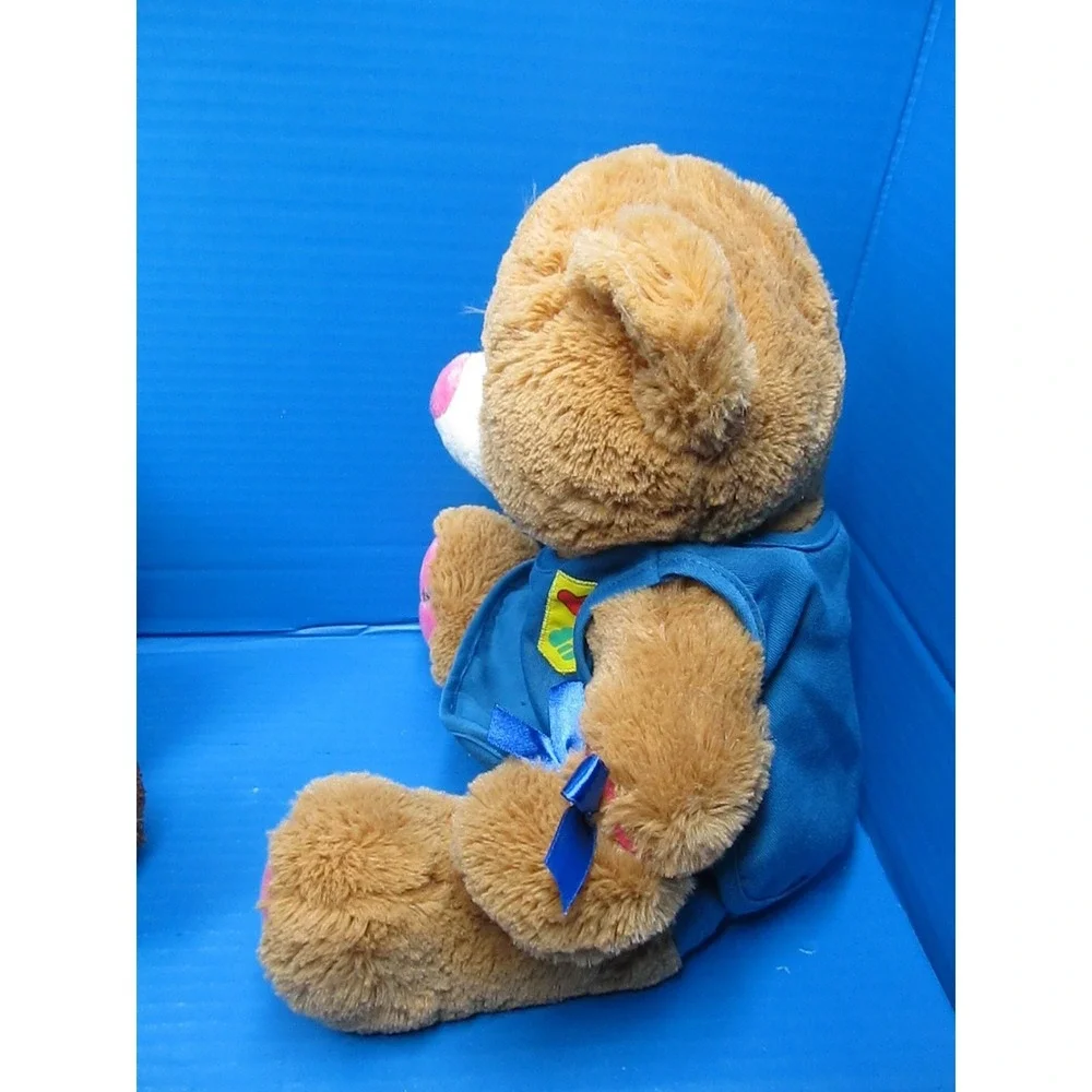 BUILD A BEAR  GIRL SCOUT Lot of 2 Bears w/Outfits Plush Thin Mint & 100th Anniv